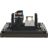Двойная розетка RJ11+RJ45 IEK FORTEPIANO категория 5E FP335 серый FP-KT20-O-1-K03
